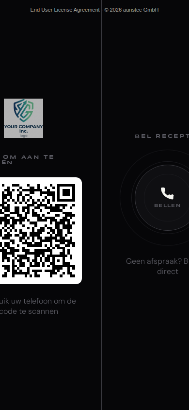 Digitale bezoekerspas — compatibel met Apple Wallet
